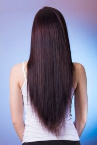włosy długie